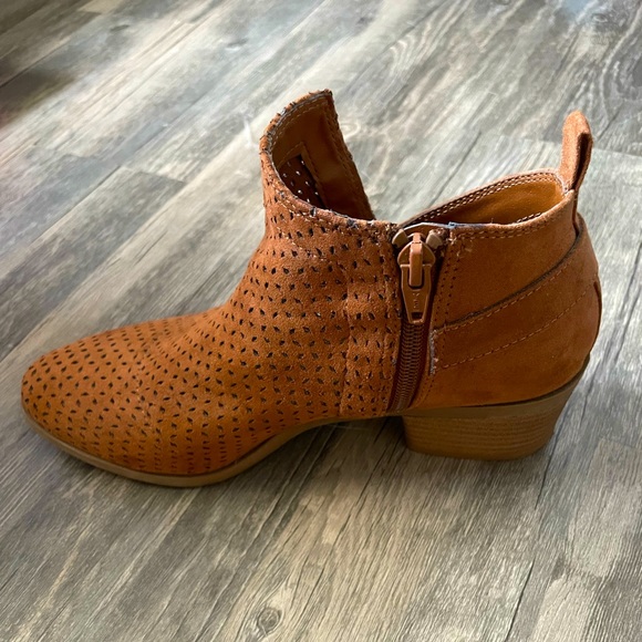 Brown Ankle booties with zipper - Picture 4 of 4